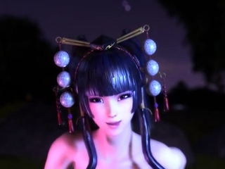 Two 3d cartoon cuties are prepared for his or her tub