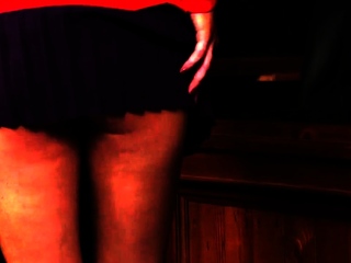 Voyeur CFNM school GF teases professor