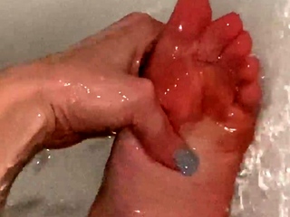 Webcam beginner tasha sky entertains a voyeurs foot fetish w