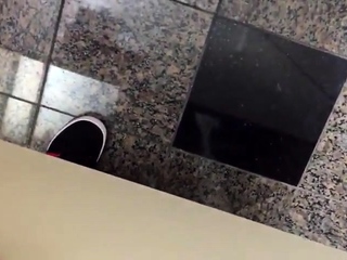 attractive stranger bareback at mall middle