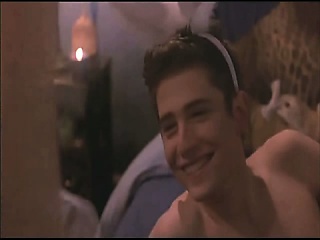 Monet Mazur proven topless throughout a love scene with a man in