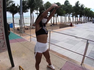 Cute Thai newbie teen with a boyfriend