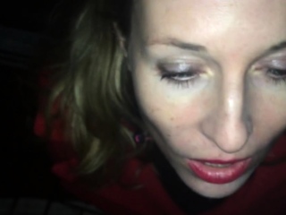 Newbie Blonde Blowjob CIM