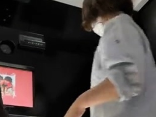 novice asian flowerr flashing boobs on dwell webcam